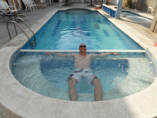 Diesen Pool hatten wir fuer uns alleine!!!