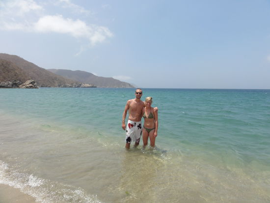 In der wunderschoenen Bahía Concha