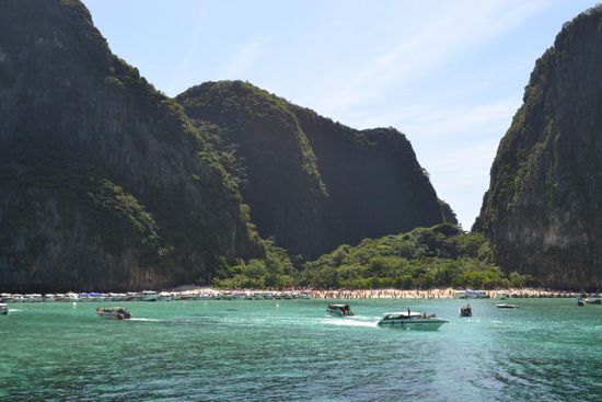 Der Strand - The Beach, bekannt aus dem gleichnamigen Film mit Leonardo Di Caprio.