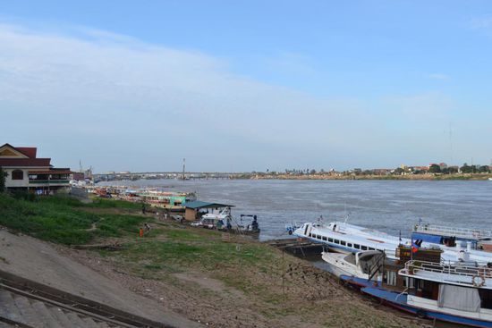 Zweite Station war die Hauptstadt Pnoh Penh am Mekong.