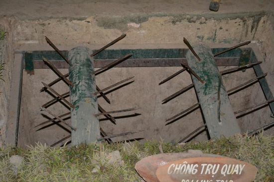 Eine Falle der Viet-Kong..