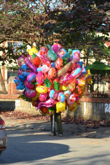 Die fleissigen und geschaeftstuechtigen Vietnamesen haben immer irgend etwas zu verkaufen.