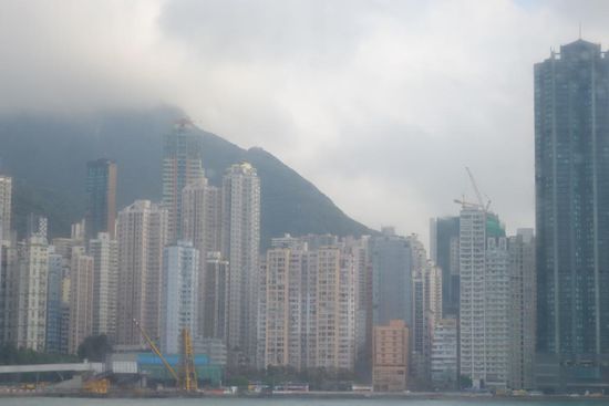 Ankunft in der Millionenmetropole Hong Kong.
