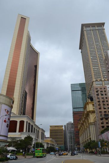 Macau - sehr ählich wie sein Vorbild Las Vegas.