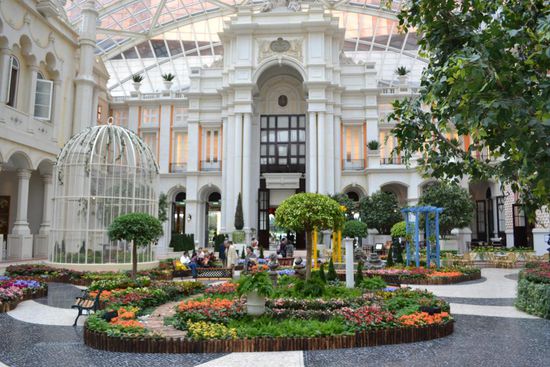 Innerhalb des MGM Grand Hotels in Macau.