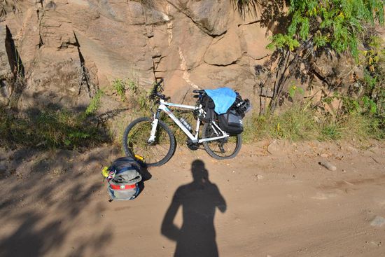 Die Strassen über den "Pan de azucar" sind nicht geteert und keine zehn Autos haben dort an jenem Tag meinen Weg gekreuzt.