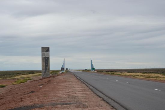 Grenze zwischen den Argentinischen Provinzen Cordoba und Catamarca.