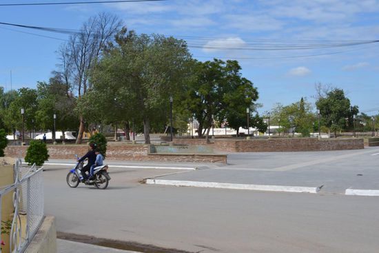 Das verschlafenen Nest Recreo wo ich einen Ruhetag einlegte.