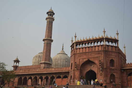 Moschee Jami Masjid. Eintritt 20 Rupien (fuer Auslaender 200 Rupien...)