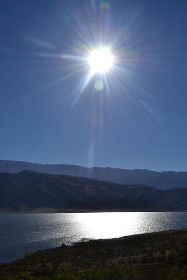 Der Stausee El Mollar, kurz vor dem Tagesziel Tafi del Valle