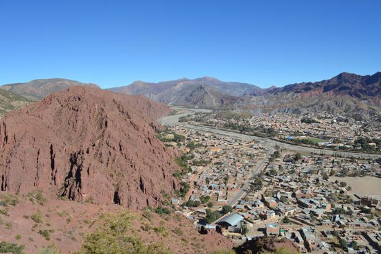 Auf einem Hügel über Tupiza.