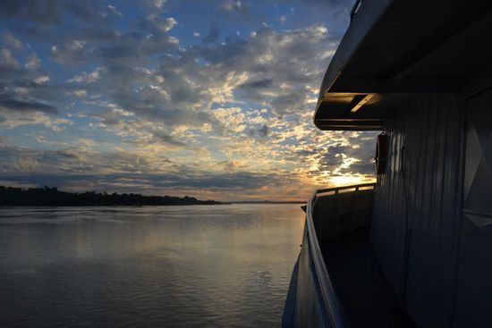 Die besser betuchten Passagiere leisten sich eine Bordkabine...