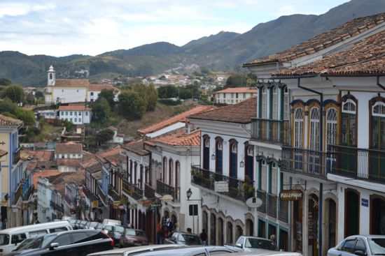In den engen Gassen von Ouro Preto