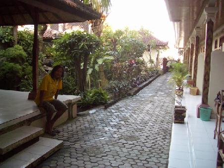 "Unser" Guesthouse in Kuta