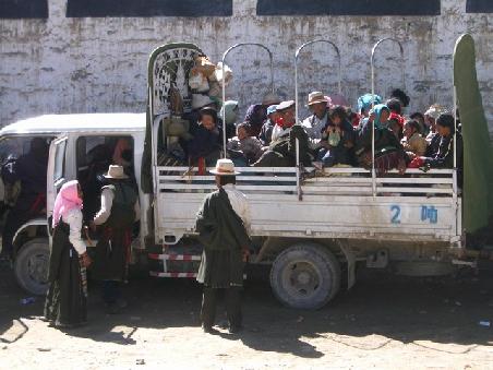 Transport fuer andere Pilger
