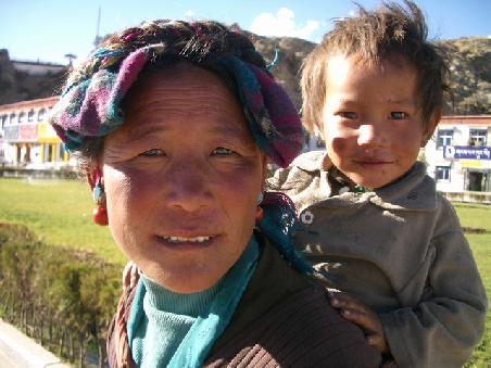Pilgerin in Lhasa