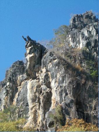 Klettern am Crazy Horse in Chiang Mai.