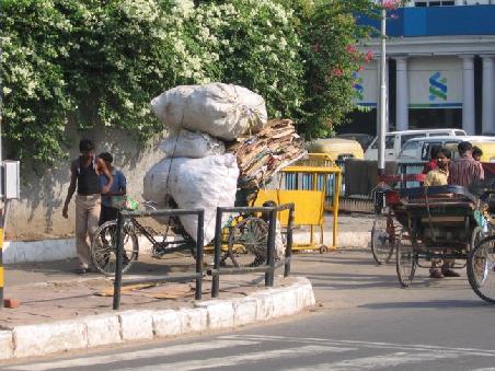 Riksha mal als Lastenfahrrad