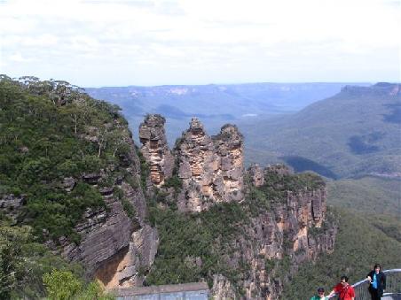 Three Sisters im Nationalpark Blue Mountains bei Sydney