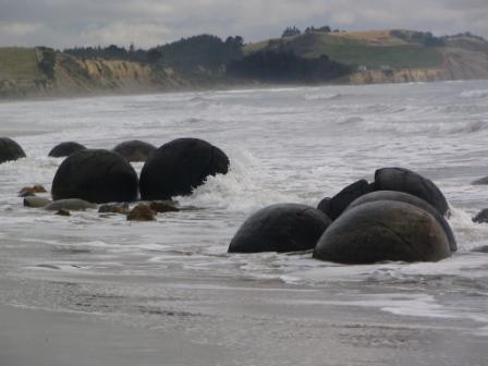 Boulders an der Westkueste