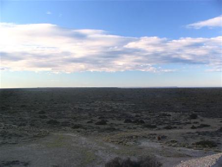 Steppe auf den Weg nach Bariloche
