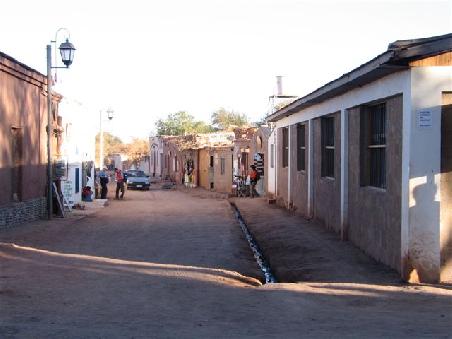 Hauptstrasse in San Pedro de Atacama