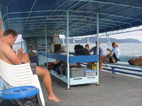 Ausflug mit dem Tauchschiff der Atlantis Diver