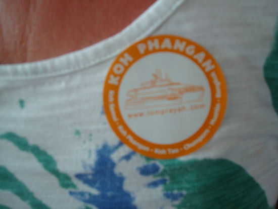 Unsere Makierung für Koh Phangan 