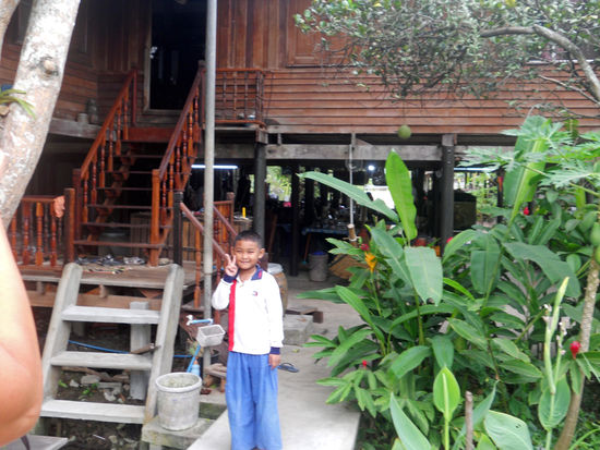 Zu Besuch bei einer thailändischen Familie