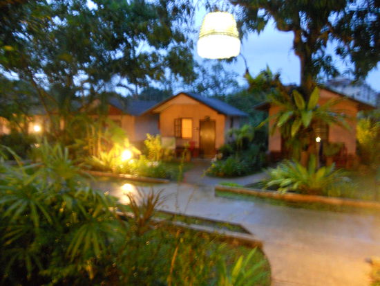 Unser Ressort bei Regen