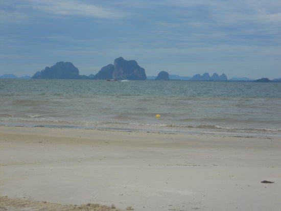 Blick aufs Meer hinaus