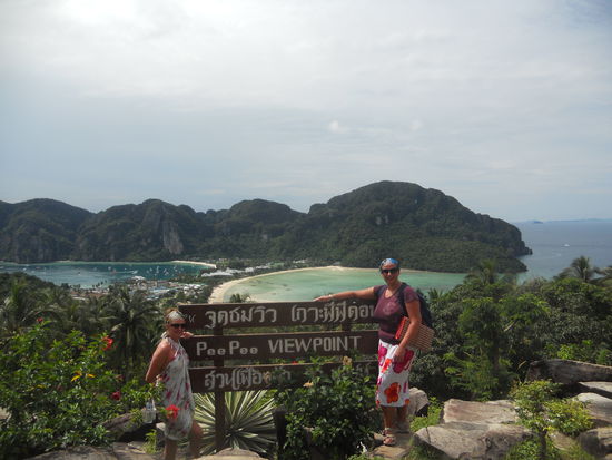 View Point auf Phi Phi  Island