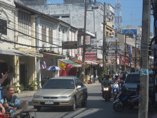 Verkehr in Phuket Town