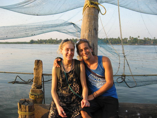 Cochin mit Fischernetz