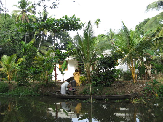 Photo gemacht auf unserer Velotour durch die Backwaters