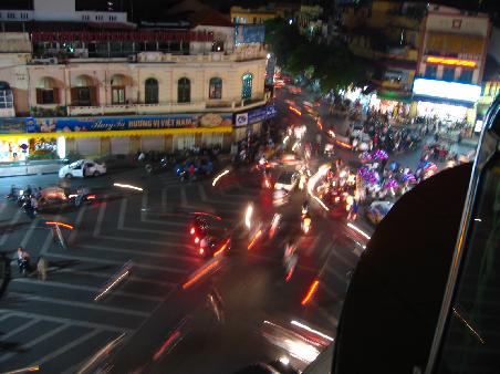 Abendstimmung in Hanoi
