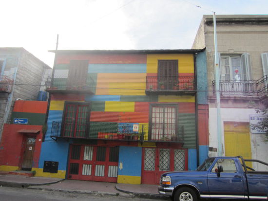 Typisches Haus in La Boca