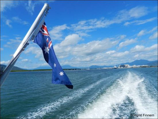 Auf dem Weg nach Green Island