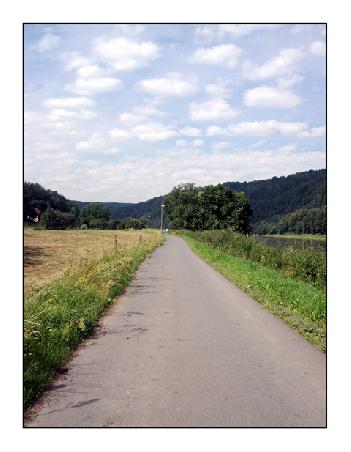 Auf dem Weg zur Fähre.