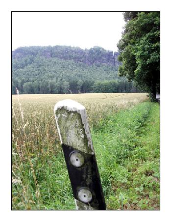 Blick zu den Liliensteinen.