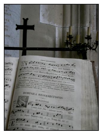 Und mal wieder in der Kirche.