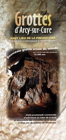 Die Grotten von Arcy-sur-Cure.
