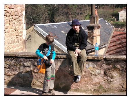 Rast in Avallon.
