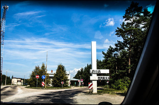 Grenze zu Lettland
