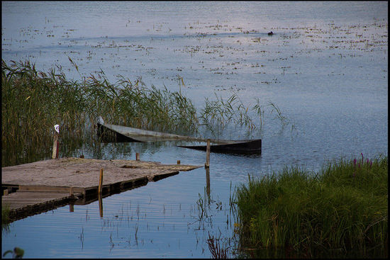 am Lusiai See am Morgen