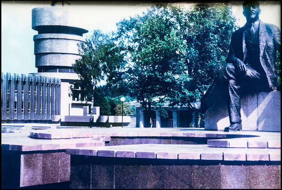 und da saß er vormals