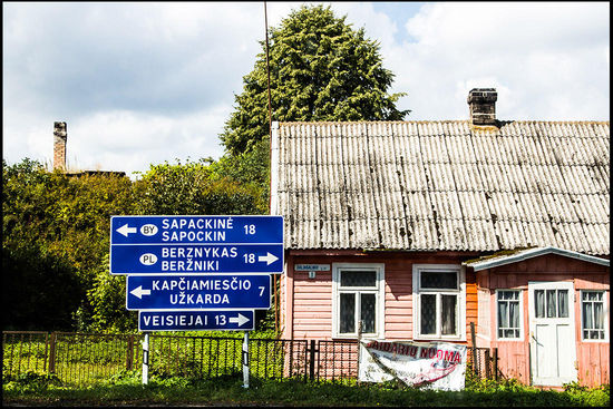 Wir sollten nur nicht aus Versehen nach Weißrussland abbiegen.