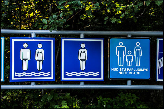 Pärchenstrand, Frauenstrand, Nacktbadestrand ....