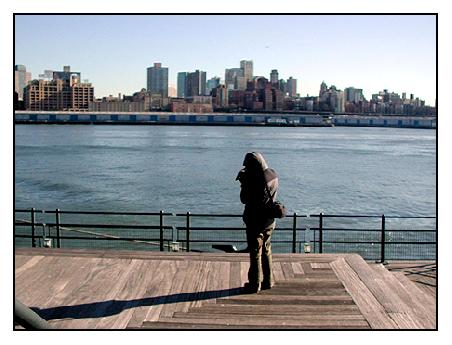 Blick nach Brooklyn.