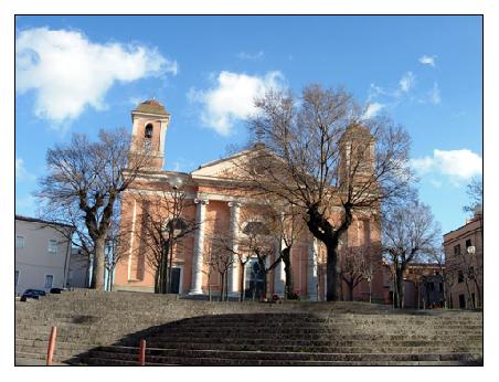 [Parrocchia Santa Maria della Neve]
Kathedrale von Nuoro aus dem 19. Jh.